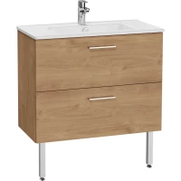 Тумба с раковиной дуб золотой 79,5 см VitrA Mia 67273