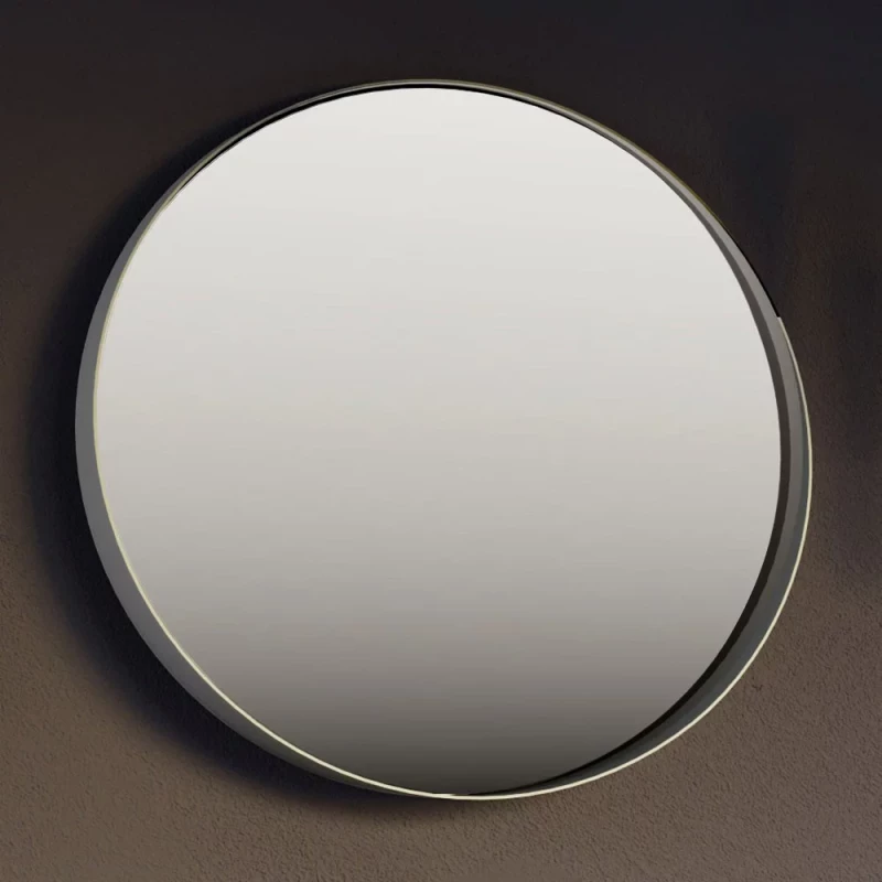 Зеркало 75x75 см серый матовый ORKA Lisbon 3000073