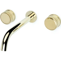 Смеситель для раковины Boheme Prestige 152-2-G-PR встраиваемый, золотой