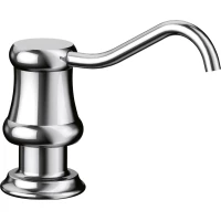 Дозатор для жидкого мыла Blanco Vicus 524290 500 мл, встраиваемый, для кухни, хром