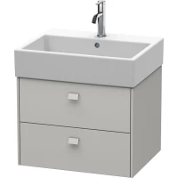 Тумба бетонно-серый матовый 58,4 см Duravit Brioso BR415300707