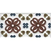 Декор Kerama Marazzi Клемансо орнамент 7,4х15 STG/B616/16000 