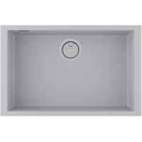 Кухонная мойка Paulmark Acrystone Neo Classic Urban grey PM966944-UGR 69x44,3 см, серый