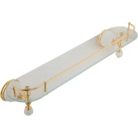 Полка стеклянная 60 см Migliore Olivia ML.OLV-60.620.BI.DO