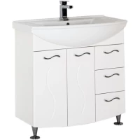 Тумба белый 82,5 см Aquanet Моника 00186771