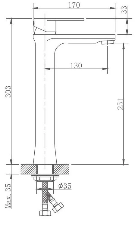 Смеситель для раковины Haiba HB11807 - фото 3