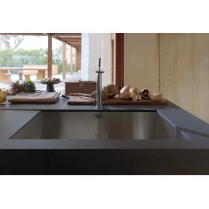 Изображение товара кухонная мойка franke planar ppx 110-72 полированная сталь 122.0198.208