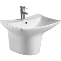 Раковина CeramaLux G-822 60,5x45 см, подвесная, белый