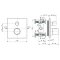Термостат для душа Ideal Standard Ceratherm C100 A6956AA - 3