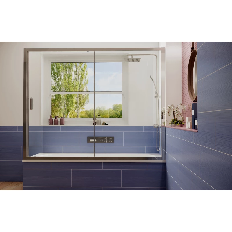 Шторка для ванны 170 см Ambassador Bath Screens 16041105 прозрачное