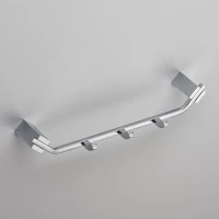 Планка с крючками Schein Watteau 121*3В для ванны, хром