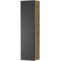 Модуль для зеркала 24x85 см дуб кантри/антрацит Акватон Терра 1A247403TEKA0