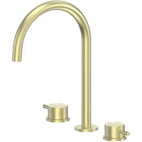 Смеситель для раковины Abber Wasser Kreis 316 AF8108BG-M золотой матовый