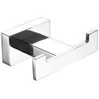 Крючок Shevanik SG5621 двойной, для ванны, хром