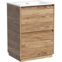 Тумба под раковину Sancos Libra Floor LB60FECH 59 см, напольная, дуб чарльстон