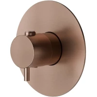 Центральный термостат Newform X-Steel 316 67670EX.59.067 встраиваемый, медь матовая