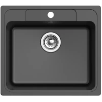 Кухонная мойка Ewigstein черный Elegant 60