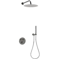 Душевой комплект Sancos Link SC3005CH 300 мм, с термостатом, хром