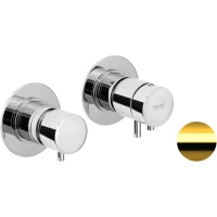 Термостат для ванны Remer X Style XT96D3DO встраиваемый, золотой