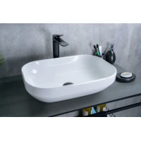 Раковина-чаша GID D1468 50x36 см, накладная, белый