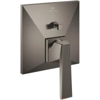 Смеситель для ванны Grohe Allure Brilliant 24425AL0 встраиваемый, темный графит матовый