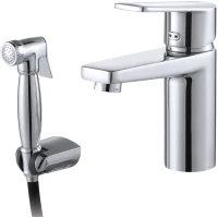 Смеситель для раковины с гигиеническим душем D&K Rhein.Lessing DA1322601