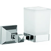 Стакан для зубных щеток Azario Altre AZ-96006 настенный, хром