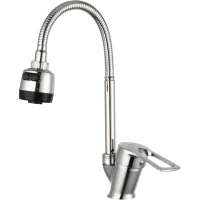 Смеситель для кухни Frud R41055-1 с гибким изливом, хром