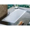 Чугунная ванна 160x70 см с противоскользящим покрытием Roca Continental 21291200R - 3