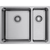 Кухонная мойка Omoikiri Tadzava 58-2-U/I-IN-L 4993774 58x44 см, нержавеющая сталь