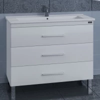 Тумба белый глянец 103 см Санта Вегас 226013л