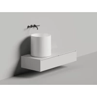 Раковина-чаша Salini S-Sense Armonia Round 03 130413G 45x45 см, накладная, белый глянец