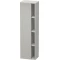 Пенал подвесной бетонно-серый матовый L Duravit DuraStyle DS1249L0707 - 1