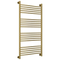 Полотенцесушитель водяной 1200x600 состаренная латунь Сунержа Флюид+ 051-0222-1260