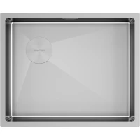 Кухонная мойка Paulmark Next-Skew PM885444-L-BS 54x44 см, нержавеющая сталь