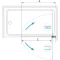 Шторка на ванну RGW Screens SC-109 411110906-11 60 см, профиль хром, стекло прозрачное - 4