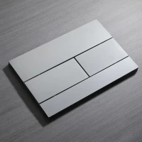 Кнопка смыва Veconi Flush V7 FLV7-CM для инсталляции, матовый хром