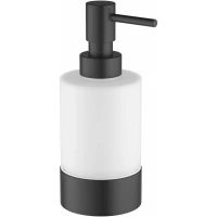 Дозатор для жидкого мыла Timo Saona 13239/03 210 мл, настольный, черный матовый