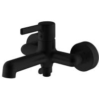 Смеситель для ванны Voda Column CLM54B черный матовый