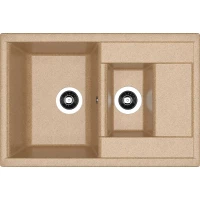 Кухонная мойка Dr.Gans Астра 760К 25.065.D0760.405 76x51 см, терра