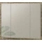 Зеркальный шкаф 80x70 см белый глянец Comforty Римини 00003130372 - 1
