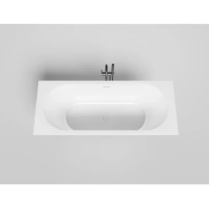 Изображение товара ванна из литьевого мрамора 170,5x75,5 см salini s-stone ornella axis kit 103523m