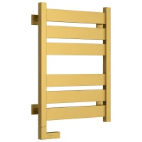 Полотенцесушитель электрический 600x400 золотой матовый МЭМ левый Сунержа Центурион 2.0 032-5602-6040