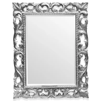 Зеркало 75x95 см глянцевое серебро Tiffany World TW03427arg.brillante