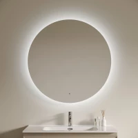 Зеркало Sancos Sfera 2.0 SF2.900 90x90 см, с LED-подсветкой, сенсорным выключателем, диммером