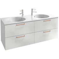 Тумба белый глянец 140 см Jacob Delafon Odeon Rive Gauche EB2526-R7-G1C