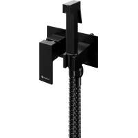 Гигиенический душ Knotlor Mist FHS02S1BL со смесителем, черный матовый