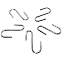 Крючки 5 штук WasserKRAFT К-415  для ванны, хром