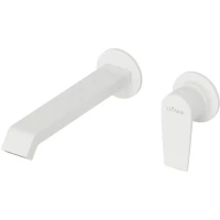 Смеситель для раковины Cezares Nautic NAUTIC-BLI2-BIO встраиваемый, с донным клапаном, белый матовый