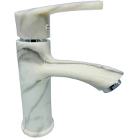 Смеситель для раковины Plstart PL1003-26 серый мрамор